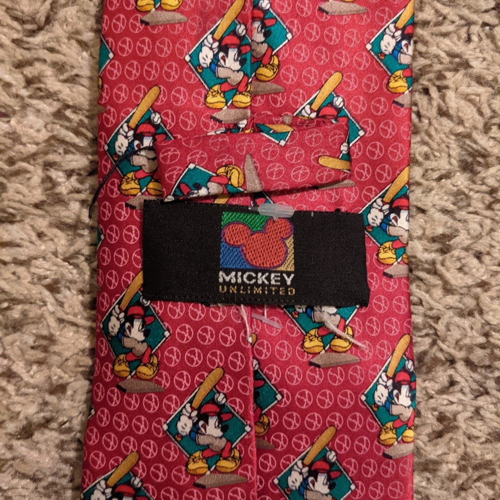 Mickey Mouse Baseball Tie - image 3